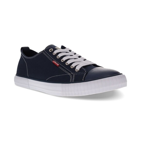 Levi's Men's Anikin Canvas Sneaker, Navy, 11 - Picture 1 of 8